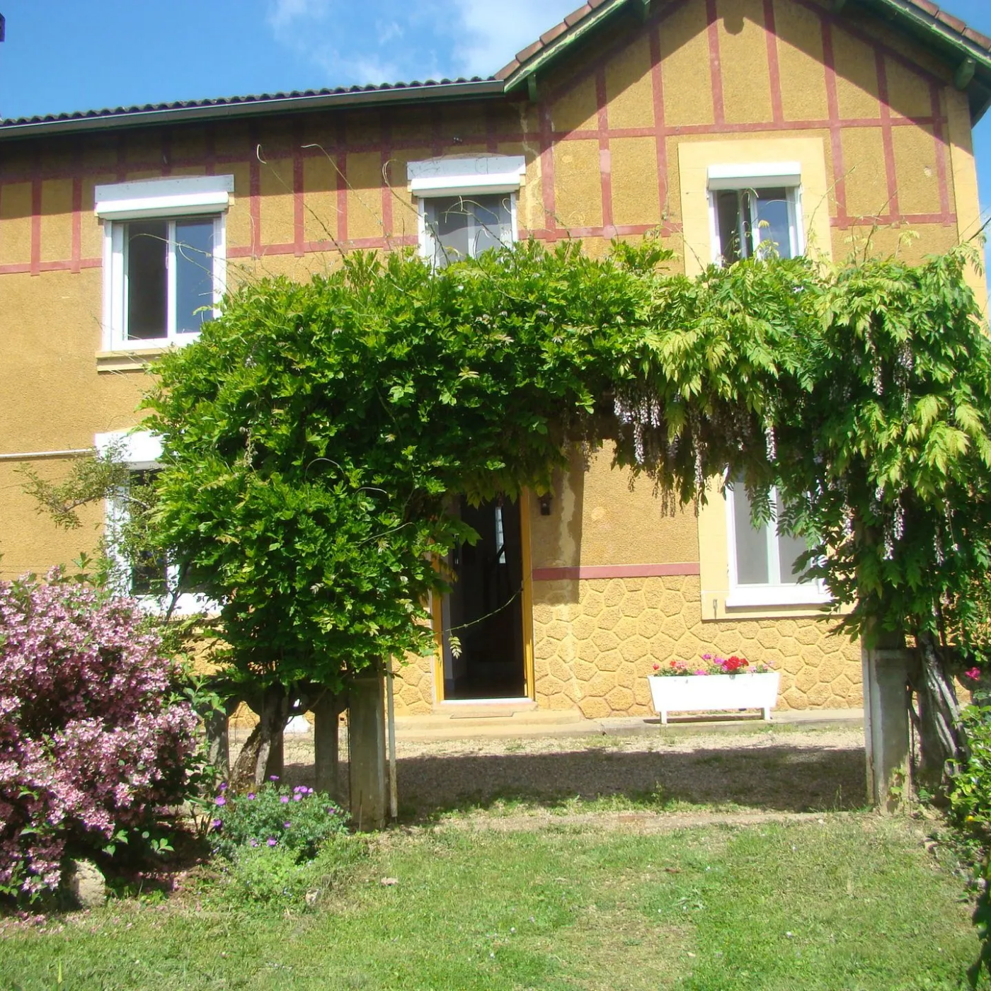 Jardin gîte dordogne
