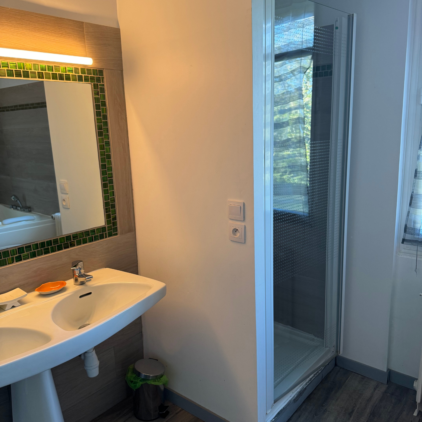 Douche gite dordogne